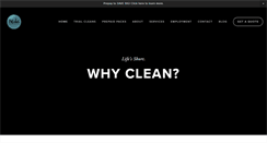 Desktop Screenshot of polishedclean.com